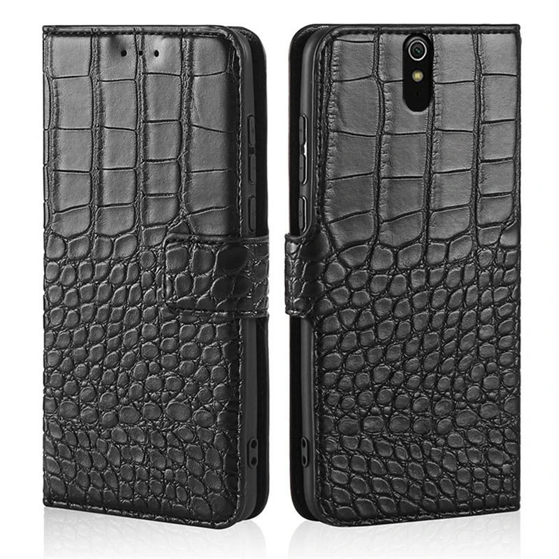 case For Sony Xperia C5 Ultra Case Crocodile texture leather Phone Cover For Sony Xperia C5 Ultra Dual E5553 E5506 E5533 case