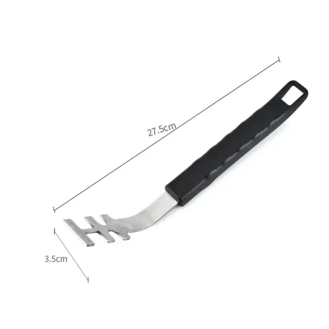 1Pc Rozsdamentes Acél Grillháló Szivattyúzó Kézi Hőálló Grill Rács Emelő Anti-Scald Főzés Bbq Szerszámok Kempinghez - Image 6