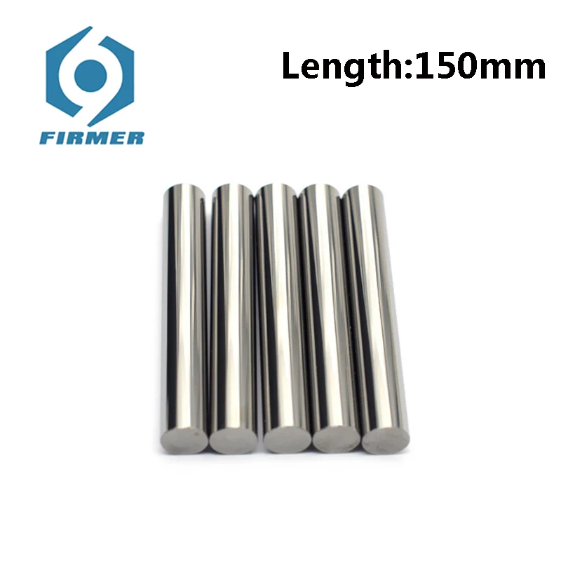 

1PCS 150mm Metal tungsten Rod high wear resistance Cylindrical Rod Hardened Tungsten Solid Carbide 1/2/3/6/8/12/20x100x150x200mm