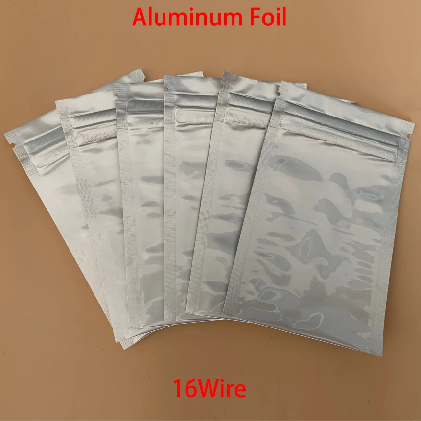 

23*33 см 23x33 см 21,5*24 см 21,5x24 см Алюминиевая фольга само уплотнение ZipLock замок на молнии ESD вакуумный антистатический защитный чехол сумка для хранения