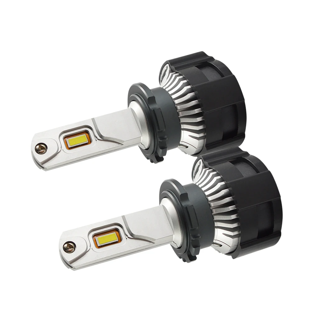 P18 52W D1 Headlight Bulb Led Car Bulbs H4 H13 9004 9007 H7 H8 9012 9005 HB4 P13W 5202 Super Bright Auto Lamps 9000lm Headlamp