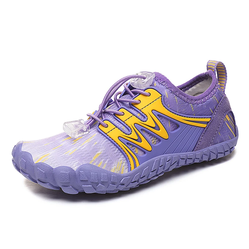 Summer Women Kids Children Beach Sea Stretch Fabric Water Shoes Barefoot Aqua Coral Surfing Swimming