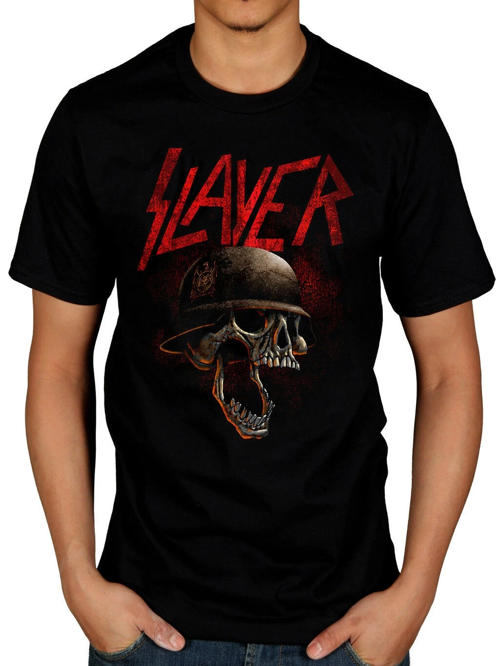 Официальная футболка Slayer Hellmit Безжалостное царство в крови Ад ждёт Христа |