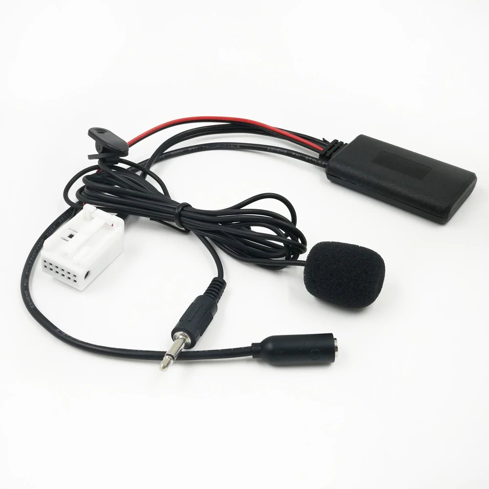 Biurlink 車ラジオ Rd4 Bluetooth 音楽 Aux 電話通話ハンズフリーマイクアダプタプジョー用シトロエン 12pin Bluetooth Car Kit Aliexpress