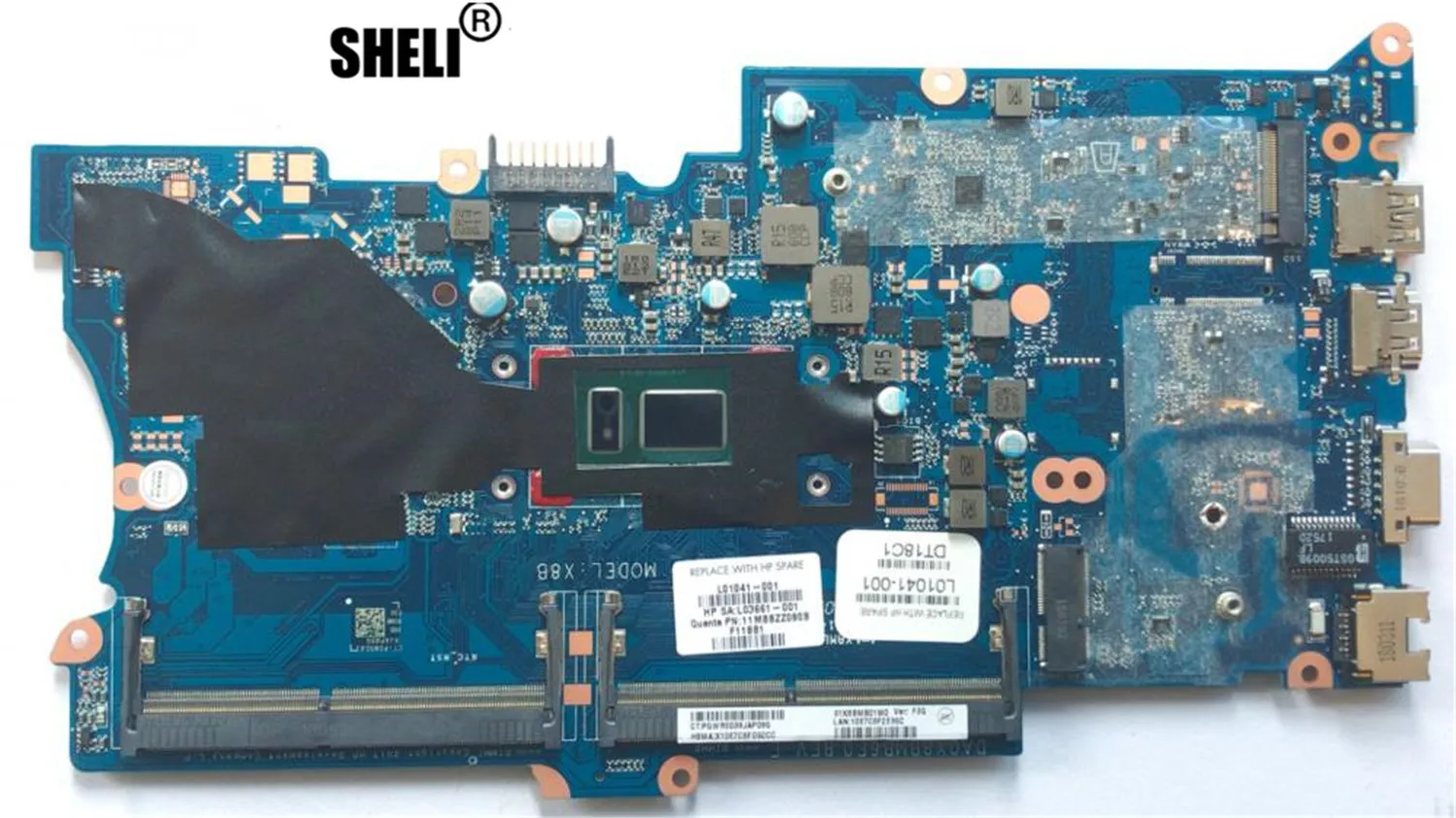 

SHELIDA0X8BMB6F0 For HP ProBook 430 G5 440 G5 Notebook Motherboard CPU I5 8350U 100% Test Work L01041-001