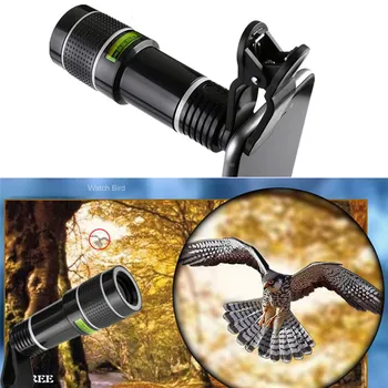 

Monocular Mobile Phone Camera Lens For Digital Camera Mobile Phones For Camping Hunting Sports 20X Telescope Zoom Lens