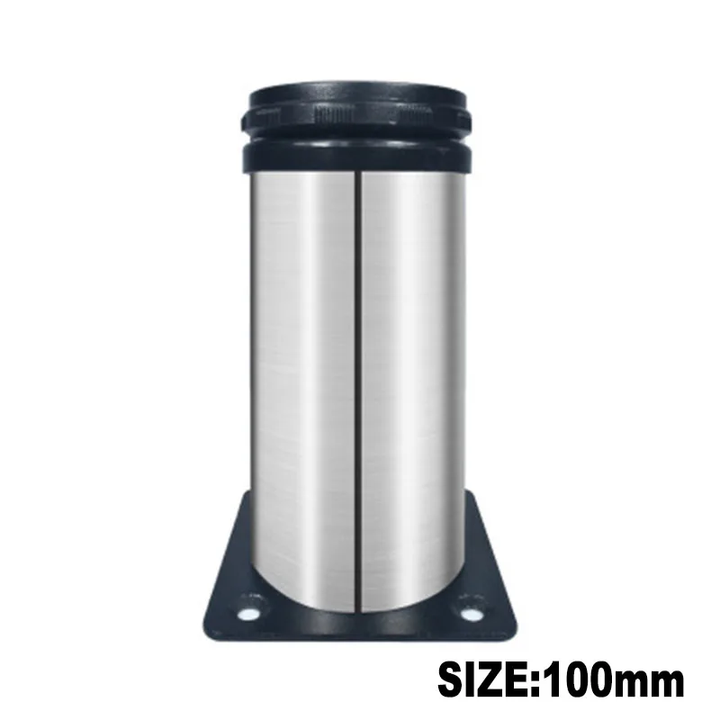 

High quality Furniture Foot 60mm/80mm/100mm/120mm/150mm 53mm/2.1 inch Tube Corrosion resistant