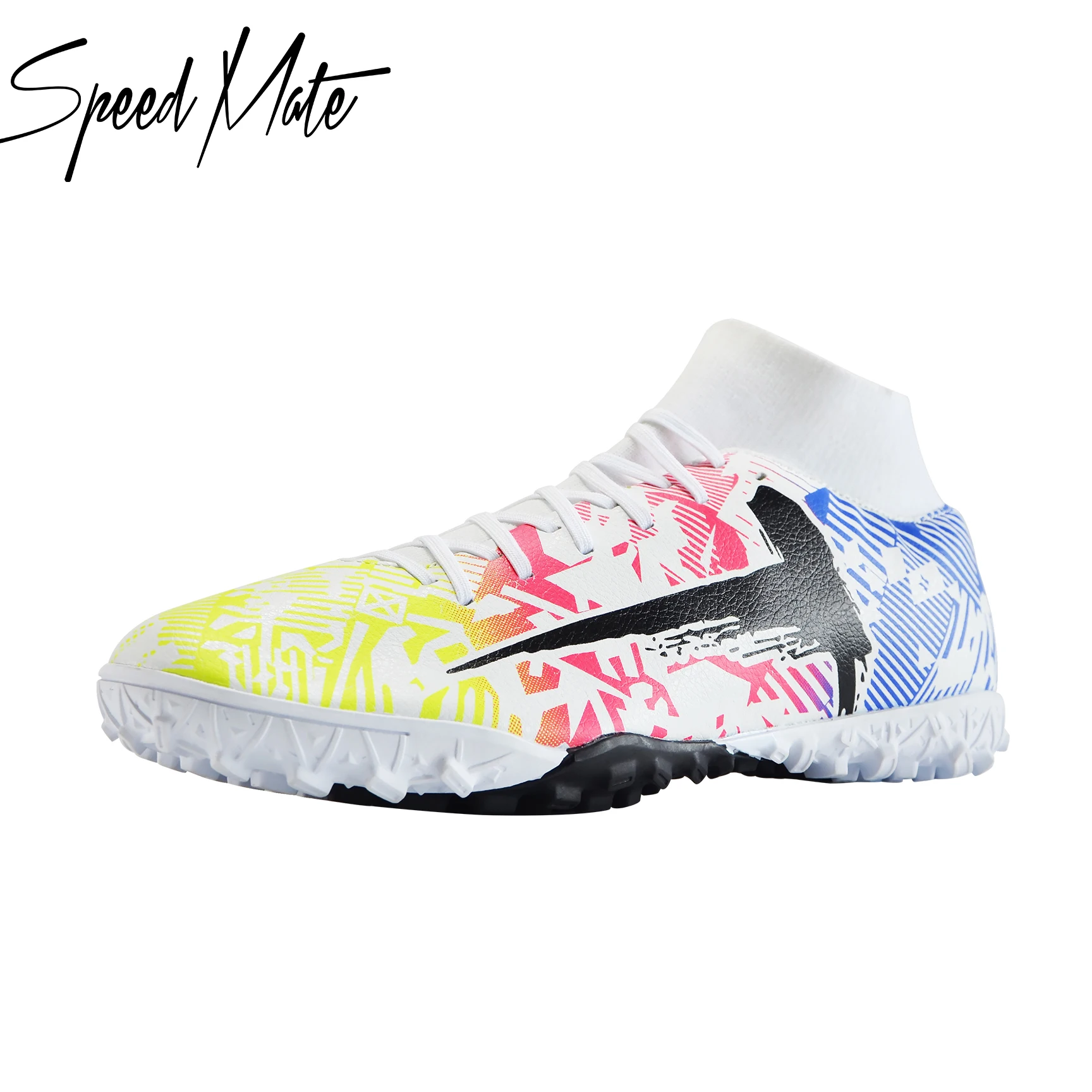 Детские футбольные бутсы 4 цветов мягкие дышащие Детская удобная спортивная