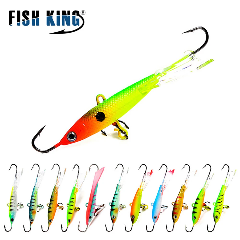 

FISHKING Ice Fishing Luer Balancer 12g/15g/25g Winter Fishing Lure Jig Head Bait Fishing Hooks Lead Hard For Jigging Lure