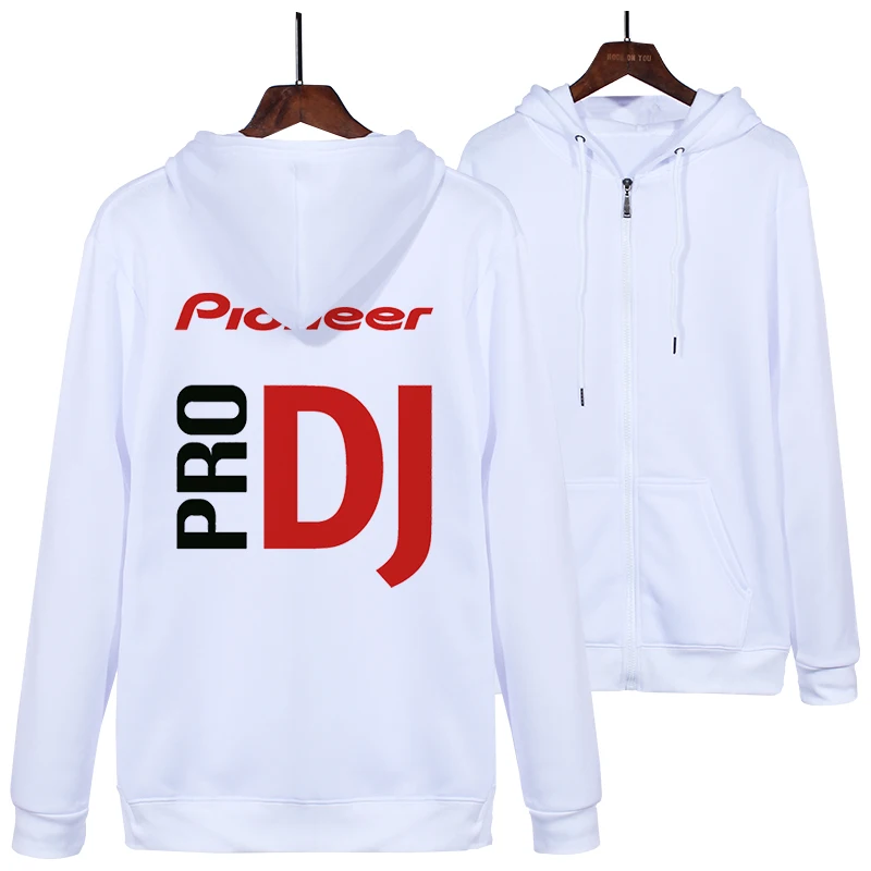 2016 autumn winter fashion pioneer cardigan hoodies thickening professional DJ Pro Pioneer casual sweatshirt zipper jacket