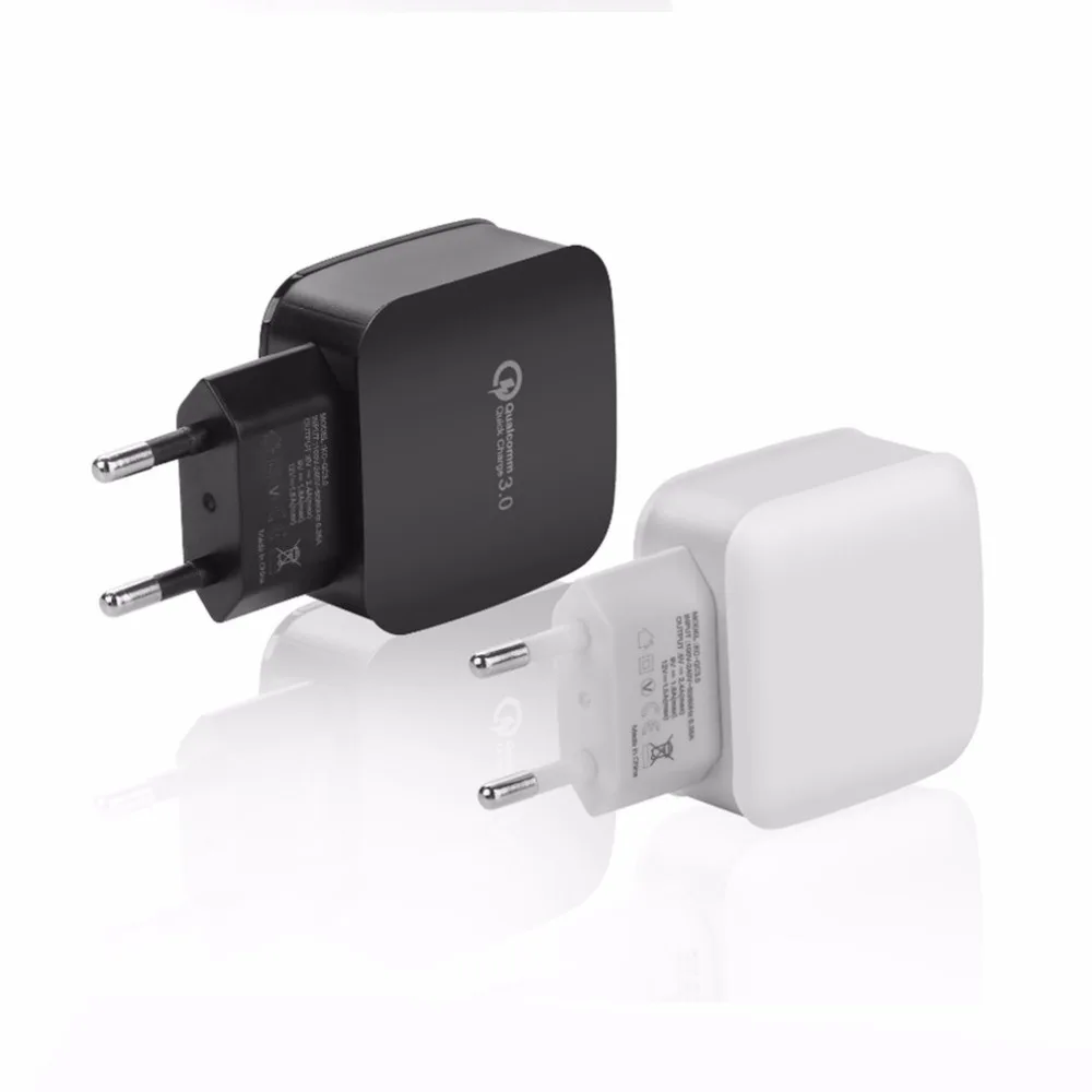 Универсальное USB зарядное устройство быстрое зарядное устройство 3,0 Быстрая зарядка для мобильных телефонов 24 Вт Быстрое настенное зарядное устройство для смартфонов