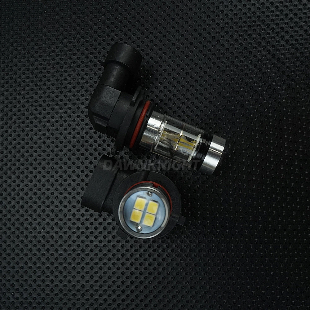 2 шт. 9005HB3 9006HB4 H8H9H11 светодиодные противотуманные фары 5 Вт 2000LM 20SMD 6000K белый автомобиль дальнего света 12 В/24 В