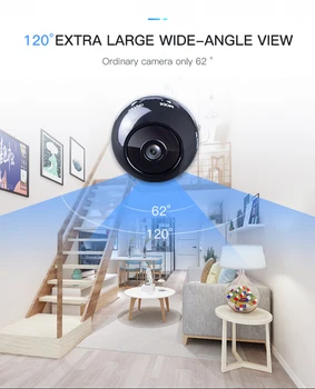 

Mini Wireless WIFI IP Camera HD 1080P Smart Home Security Camera Night Vision