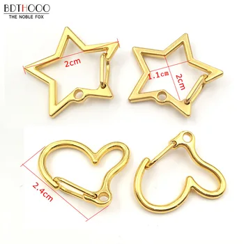 

100pcs Hook Buckle for Bag part & Accessories Hook Buckle for Key Chain Frame Handle Rope Clasp Metal Bag Hooks