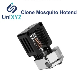 

UniXYZ All Metal Clone Mosquito Hotend Kit V6 Plated Copper Nozzle 3D Printer Parts For Ender 3 CR10 I3 MK3 BMG Extruder