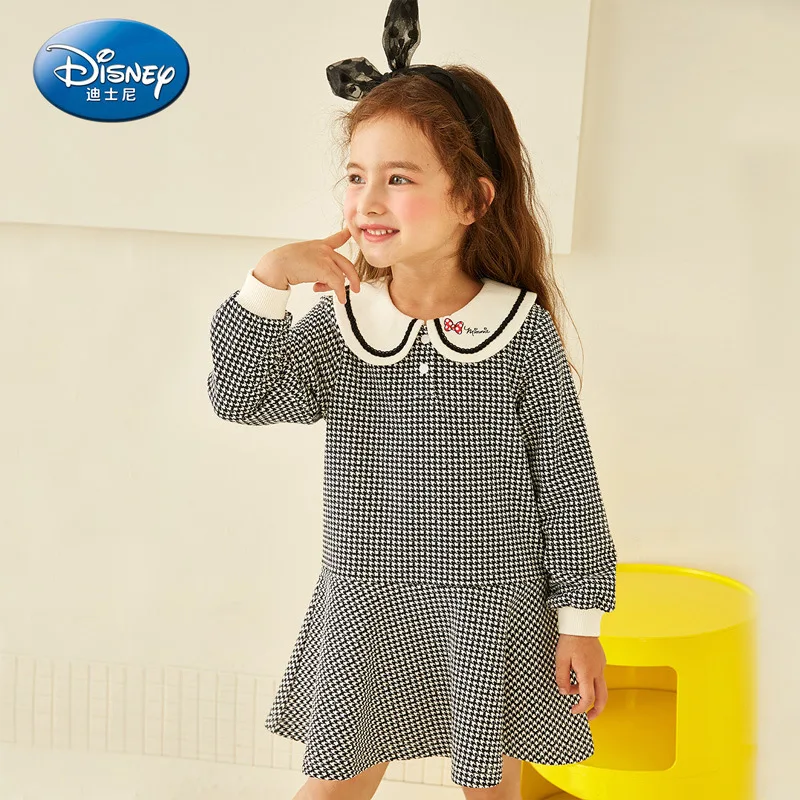 Disney/Новинка года; платье для малышей; милое вязаное платье для девочек; модная Осенняя милая детская накидка принцессы; платье принцессы; Новинка