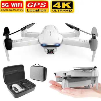 

RCtown S162 Drone Gps 4k Hd 1080p 5g Wifi Fpv Quadcopter Flight 20 Minutes Rc Distance 500m Drone Smart Return Drone Pro #X0716