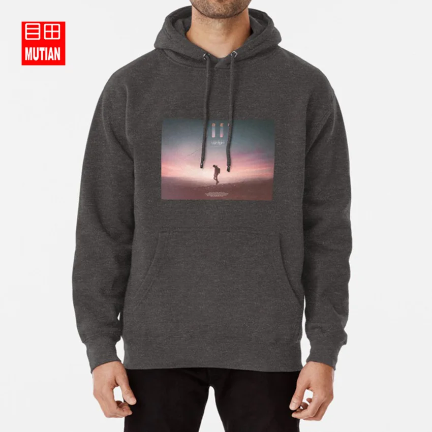 darkgrey-hoodie EDEN-VERTIGO толстовки свитшоты eden vertigo культура музыка - Цвет: darkgrey-hoodie