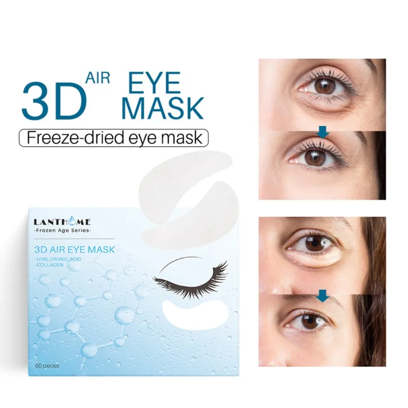 

60pcs Eye Mask Face Anti Wrinkle Gel Sleep Mask Eye Patches Collagen Moisturizing Eye Mask Eye Care SC91