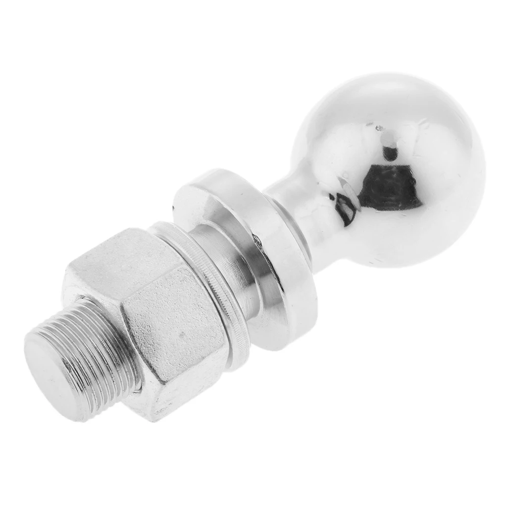 2 ''хромированный Прицепной шар 1'' диаметр хвостовика x 2 ''Длина 3500 фунты, нагрузка