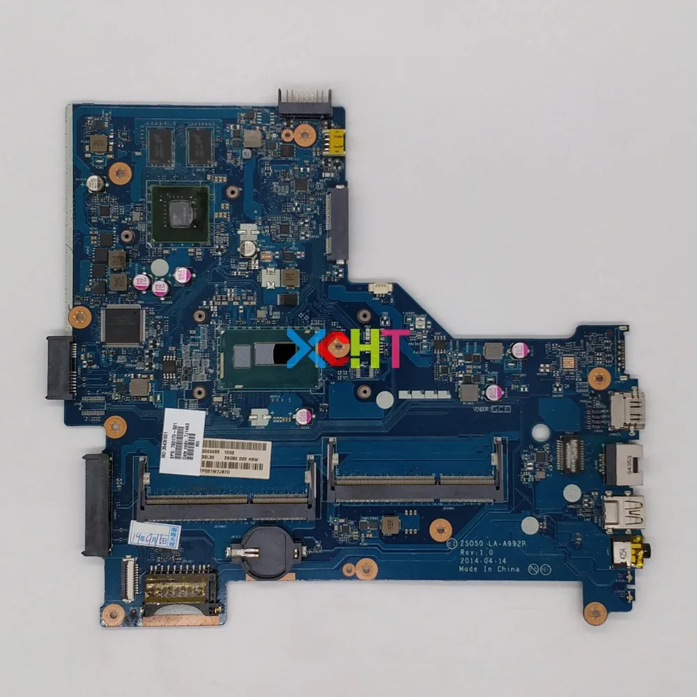Для HP 15-R 15-S Series 760970-501 760970-001 760970-601 ZSO50 LA-A992P w i5-4210U 2GB VRAM материнская плата