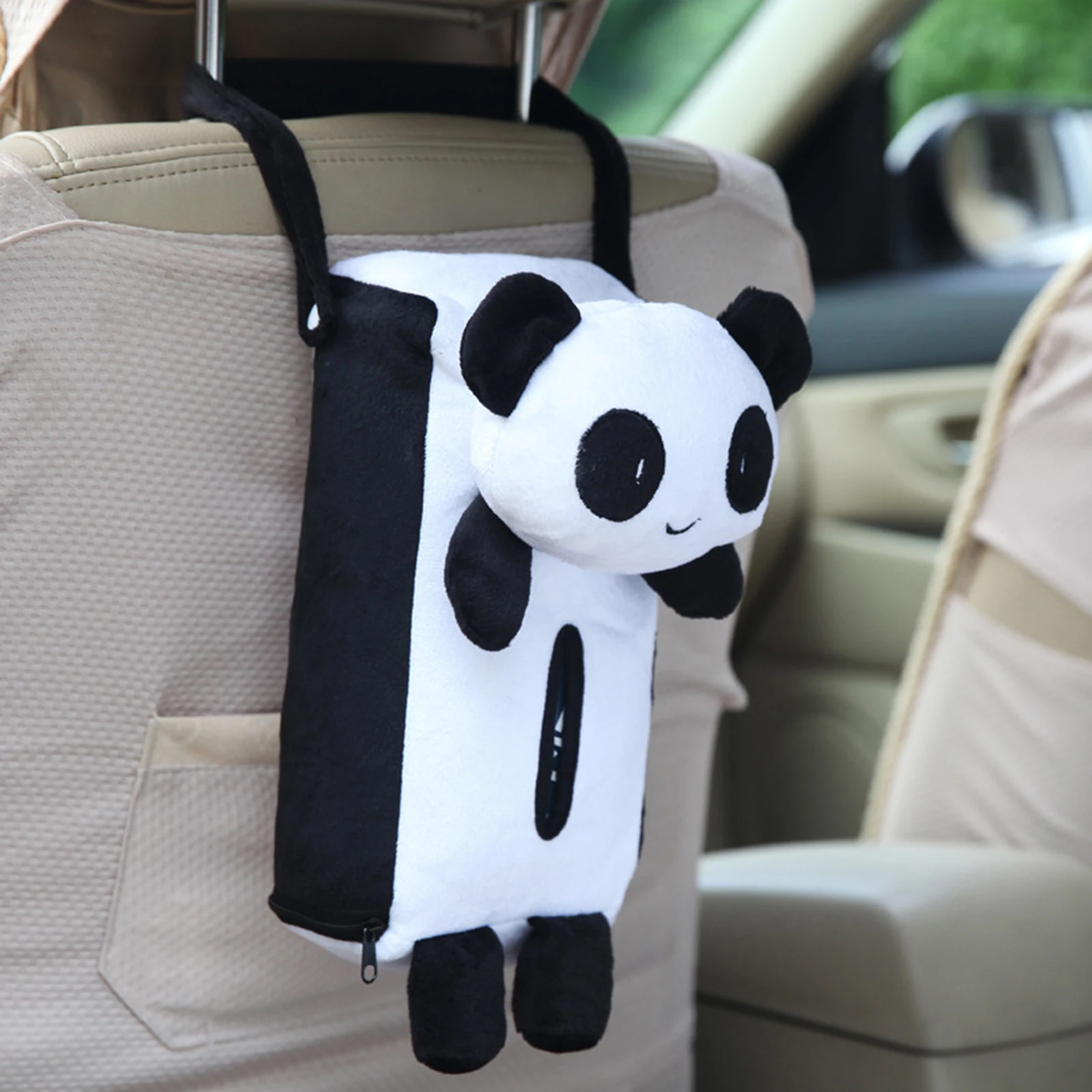 Panda Автомобили, мотоциклы/автомобильные интерьеры/Автомобильная коробка для салфеток - Название цвета: Panda