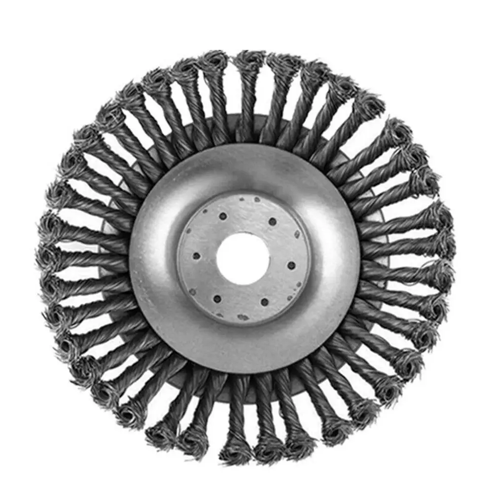 

Weeding Machine Matching Disc Type Twisted Wire Brush Garden Weeding Brush Bowl Type Twisted Wire Wheel