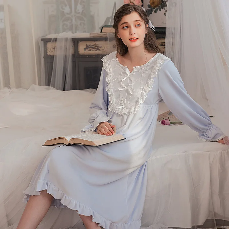 2019 сексуальная одежда для сна в викторианском стиле ночное платье винтажный