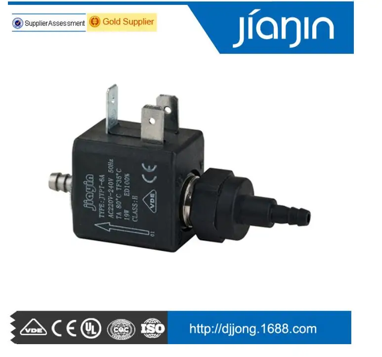 JYPT-6A 19 Вт 50 Гц переменного тока 220 V-240 V плунжерный водяной всасывания паровой насос электромагнитный насосная для завивки, Паровая швабра, комплектующие для электрического утюга и т. д