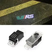 2х Автомобильный светодиодный лазерный фонарь с логотипом/эмблемой, светодиодный проектор для двери автомобиля, проектор для Skoda Superb, старый Octavia Febia Roomster