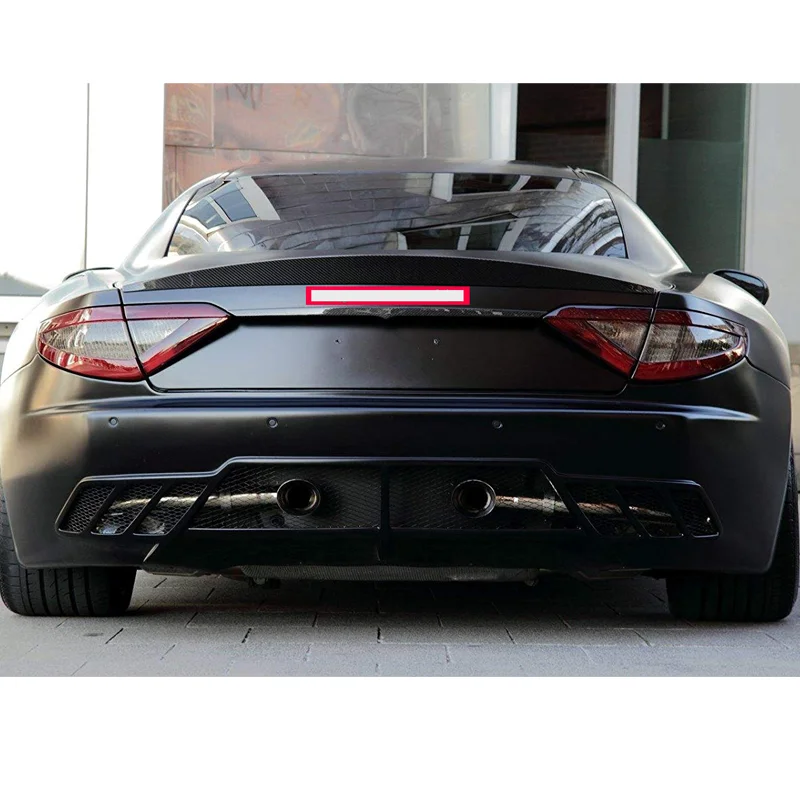 340 мм для глянцевого матового Chome Red Maserati багажник табличка логотип эмблема значки Ghibli Coupe GranSport GranTurismo Quattroporte OEM