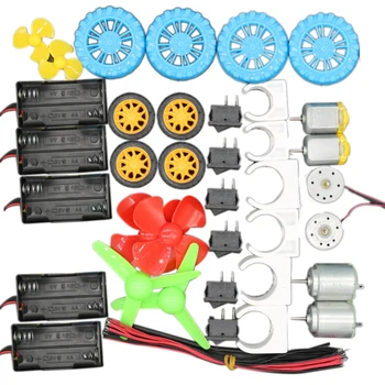 

Plastic Gear Gearbox Electronics DIY Toy Car Boat RC Aircraft Robot Repair Assembly Kit School Scientific Child Gift