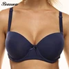 Beauwear femmes Sexy brassière sans couture Lingerie hauts soutien-gorge à armatures Super Push Up sans bretelles Bh pour robe grande tasse C D DD E ► Photo 1/6