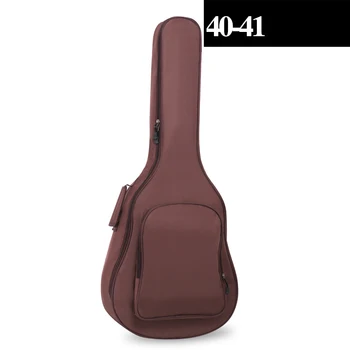 

41 inch ThickenAcoustic Guitar Bag Nylon Double Stitched Straps Bag Guitar Carrying Case for Acoustic Guitar