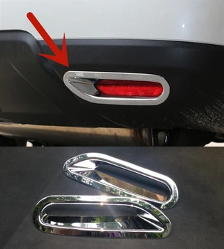 

For Nissan X Trail X-Trail T32 Rogue 2014 2015 Foglight Reflector ABS Plastic Rear Fog Light Lamp Cover Trims