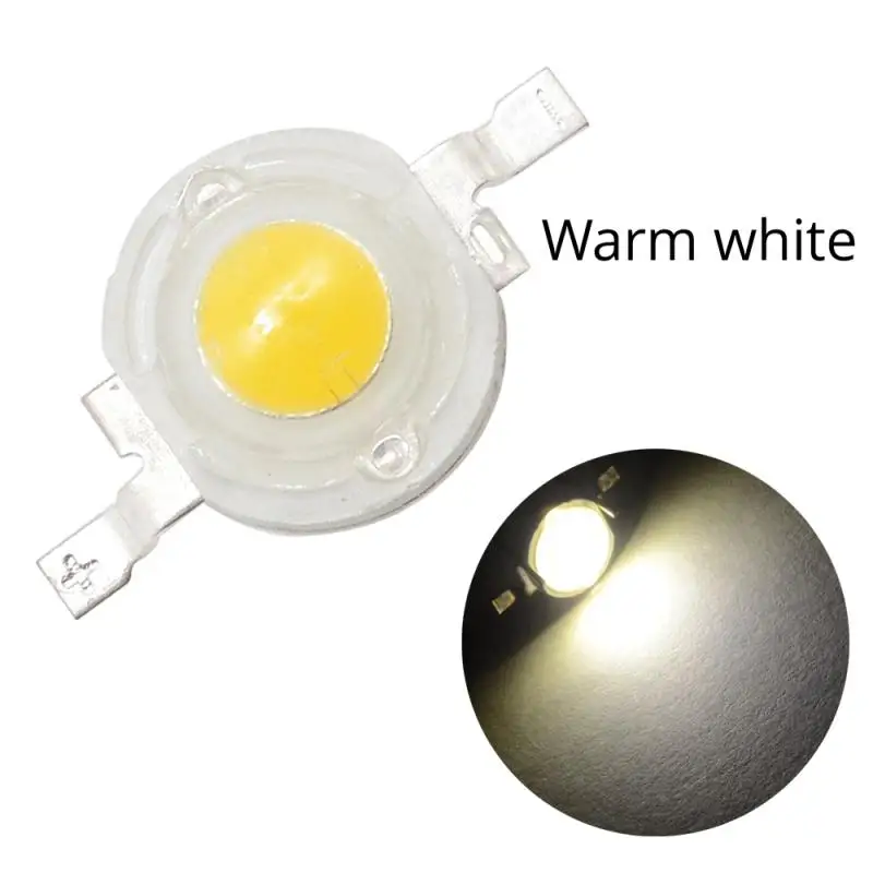 10X3 Вт высокомощный светильник светодиоды чип SMD светильник из бисера излучатель белый красный зеленый синий желтый лампы Диоды лампы 100-120Lm - Испускаемый цвет: Warm White
