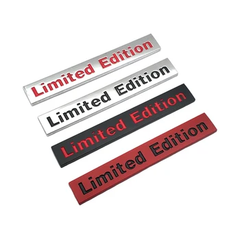 

Creative Metal Auto Styling Limited Edition Car Body Badge Sticker Trunk Fender Emblem Decal