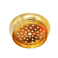 1 шт. табачная курительная трубка металлический фильтр экран стальная сетка вогнутая чаша стиль чаша для кальяна верхняя головка аксессуары