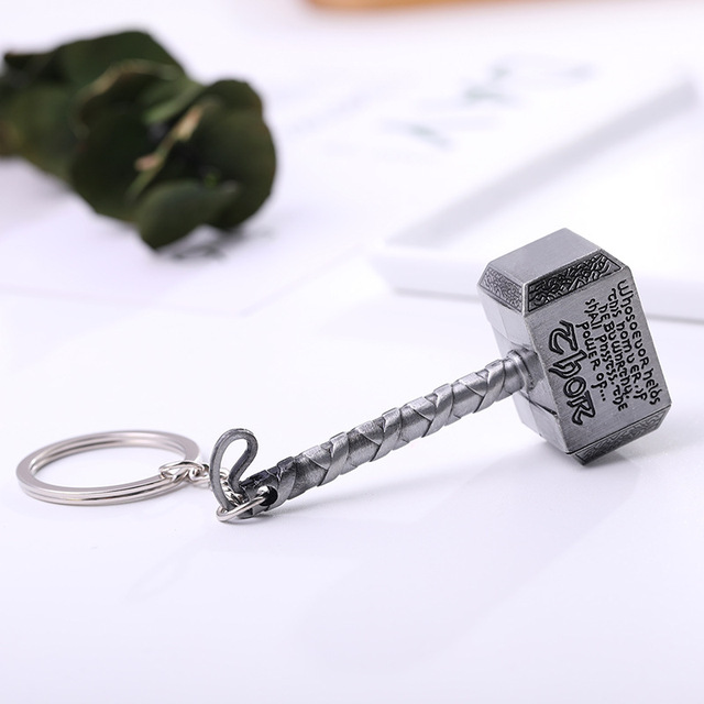 lovers key ring male and female movie superhero role  key chain mobile phone bag pendant gift