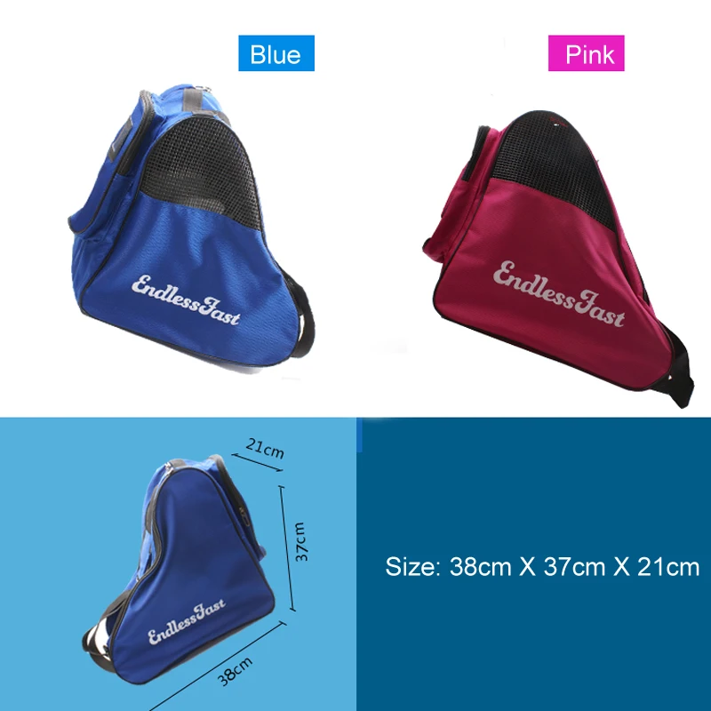 Professional Skate Bag Backpack Increase Capacity Roller Figure Skating Storage Bag Shoulder For Children 38X21X37cm Professional Skate Bag Backpack Increase Capacity Roller Figure Skating Storage Bag Shoulder For Children 38X21X37cm