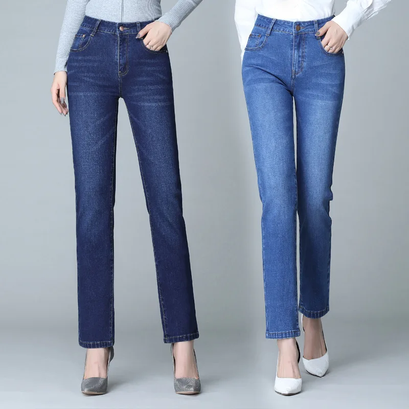 2019 Women Jean Slim Femme Pantalona 