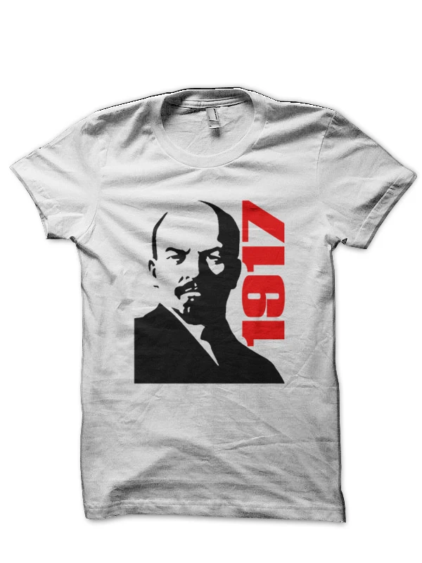Футболка с короткими рукавами в стиле Vladimir Lenin |