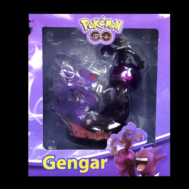 Takara Tomy Pokemon 3 стиль ПВХ Аниме фигурки Gengar Charizard Mewtwo мультфильм модель коллекция подарок - Цвет: genggui