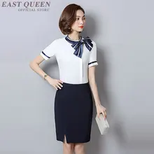 Офисные платья женские летние скрабы медицинская униформа для женщин лук Карандаш Ol Бизнес платье для женщин Офис AS009