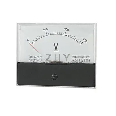 

44C2 0-450V DC Voltage Panel Meter Analog Voltmeter New