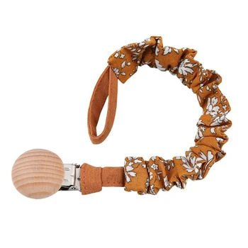 

Newest Arrival Baby Cotton Pacifier Chain with Clip Newborn Soother Teething Nipples Infant Chew Toys Holder