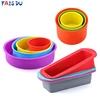 Silicone Cake Mold Round Shape Rectangular Silicone Bread Pan Cake Round Shape Mold 12 Holes Muffin Cupcake Baking Pans ► Photo 1/6