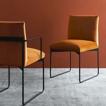 

Northern Europe Light Luxury Dining Chair Home Chair Modern Simple Leisure Ins Hotel Restaurant Designer Simple Chair
