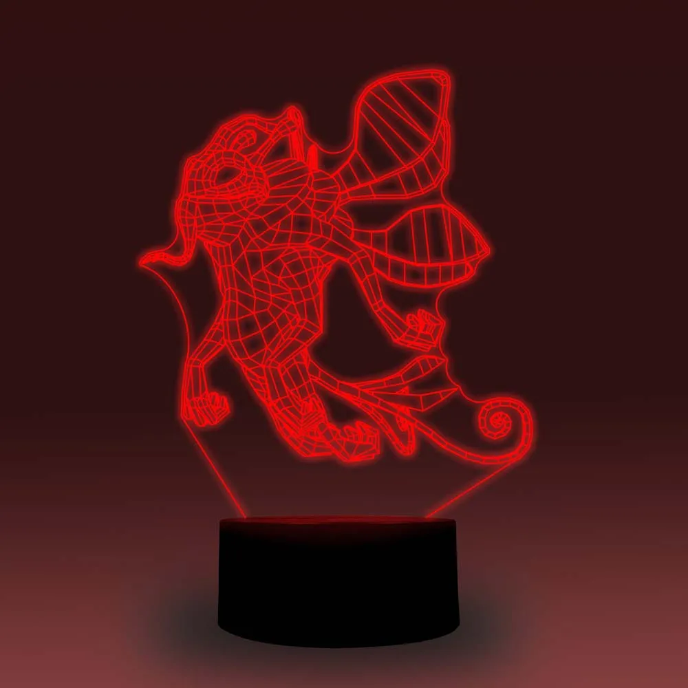 NiteApps 3D Puck Dota ночник настольная лампа Иллюзия украшение лампа подарок на день рождения приложение/сенсорное управление