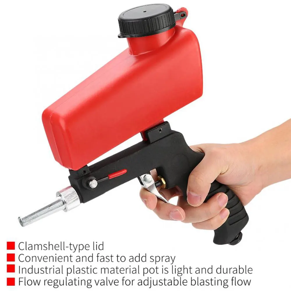 Пескоструйный пистолет портативный аппарат для удаления ржавчины 90psi